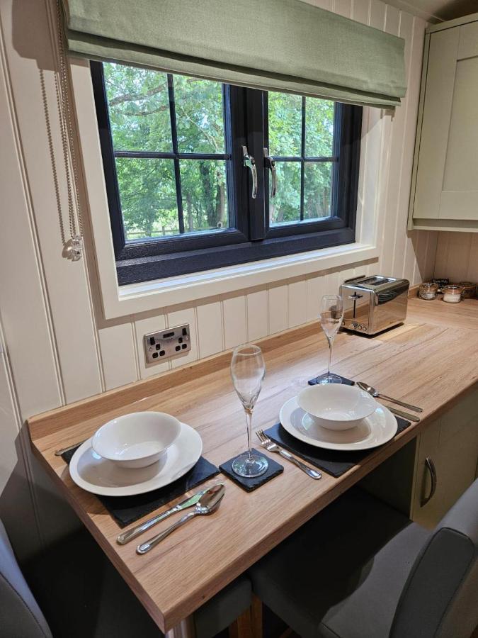 Woodland Shepherds Hut - 'Saga' كارنارفون المظهر الخارجي الصورة